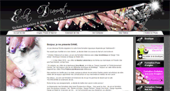 Desktop Screenshot of eclatdiamant.com
